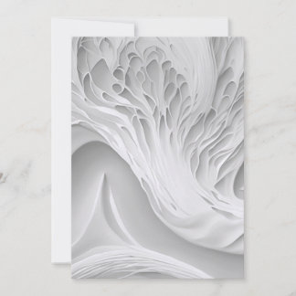 Weißwabenkraut Feiertagskarte