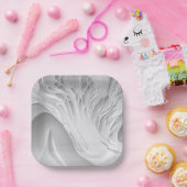 Weißwabenkraut Pappteller (Party)