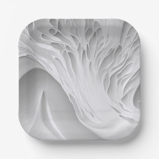 Weißwabenkraut Pappteller