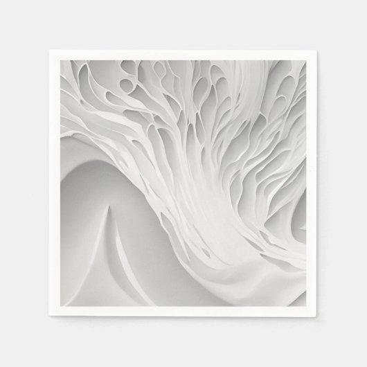 Weißwabenkraut Serviette (Vorderseite)