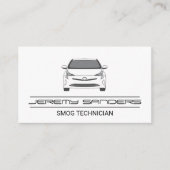 Weißwagen | Auto Visitenkarte (Vorderseite)