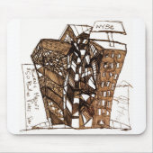 Weißwahnsinn Mousepad (Vorne)