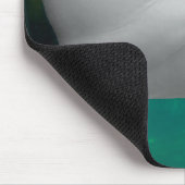 Weißwal, der Mousepad aufpasst (Ecke)