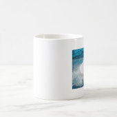 Weißwal-Lächeln Kaffeetasse (Mittel)