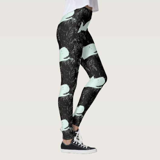 Weißwal Leggings (Rechts)