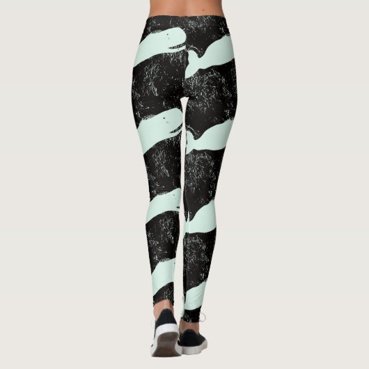 Weißwal Leggings (Rückseite)