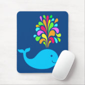 Weißwal Mousepad (Mit Mouse)