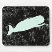 Weißwal-Mousepad Mousepad (Vorne)