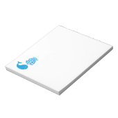 Weißwal Notizblock (Rotiert)