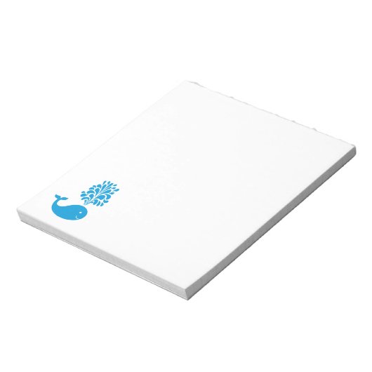 Weißwal Notizblock (Rotiert)