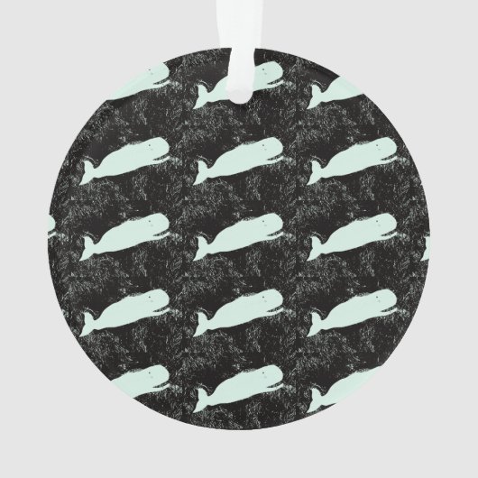 Weißwal Ornament (Rückseite)