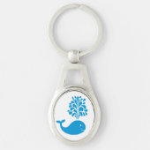 Weißwal Schlüsselanhänger (Vorderseite)