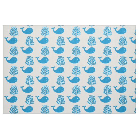 Weißwal Stoff (Fat Quarter (45,7 x 55,9 cm))