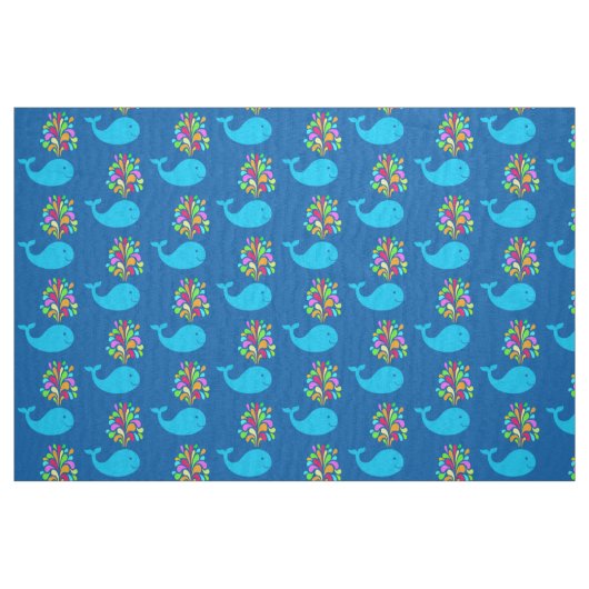 Weißwal Stoff (Fat Quarter (45,7 x 55,9 cm))