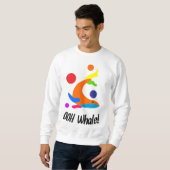 Weißwal Sweatshirt (Vorne ganz)