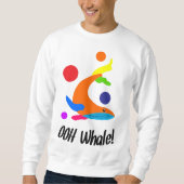 Weißwal Sweatshirt (Vorderseite)