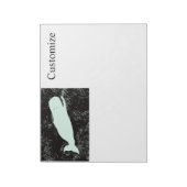 Weißwal Thunder_Cove Notizblock (Rotiert)