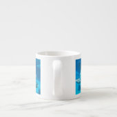 Weißwal-Wal Espressotasse (Rückseite)