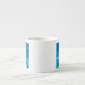 Weißwal-Wal Espressotasse (Vorderseite)