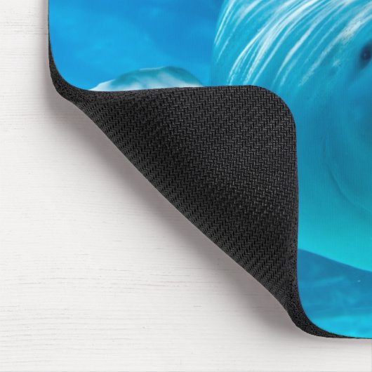 Weißwal-Wal Mousepad (Ecke)