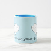 Weißwal-Wal-Tasse Tasse (Zentrum)