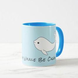 Weißwal-Wal-Tasse Tasse