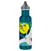 Weißwal-Walblau Trinkflasche (Links)