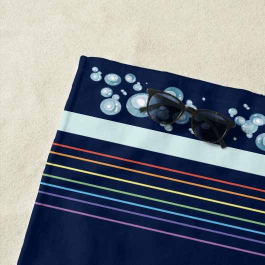 Weißwal-Wale Strandtuch (Beispiel)