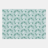 Weißwal Weihnachtswaschpapier Geschenkpapier Set (Vorderseite 3)