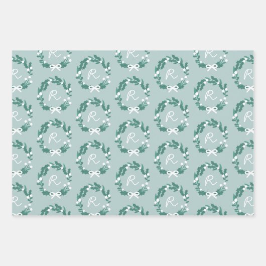 Weißwal Weihnachtswaschpapier Geschenkpapier Set (Vorderseite 3)