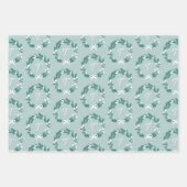 Weißwal Weihnachtswaschpapier Geschenkpapier Set (Vorderseite 3)