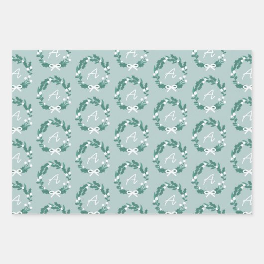 Weißwal Weihnachtswaschpapier Geschenkpapier Set (Vorderseite 3)