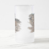 Weißwedelhirsch auf dem Gebiet Mattglas Bierglas (Mittel)