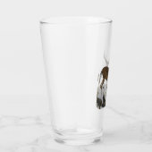 Weißwedelhirsch Glas (Rechts)