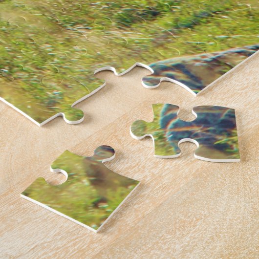 Weißwedelhirsch im Big Horn, Wyoming Puzzle (Seite)