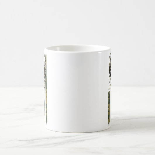 Weißwedelhirsch Jugend Junge Hirschjagd Camo Ameri Kaffeetasse (Mittel)