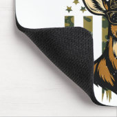 Weißwedelhirsch Jugend Jungen Hirschjagd Camo Amer Mousepad (Ecke)