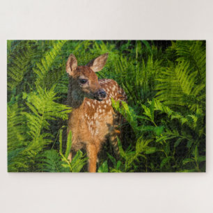 Weißwedelhirsch-Kalb Minnesota Puzzle