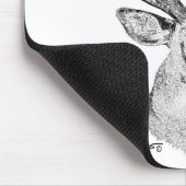 Weißwedelhirsch Mousepad (Ecke)
