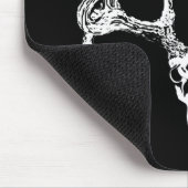 Weißwedelhirschschädel w mousepad (Ecke)