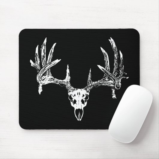 Weißwedelhirschschädel w mousepad (Mit Mouse)