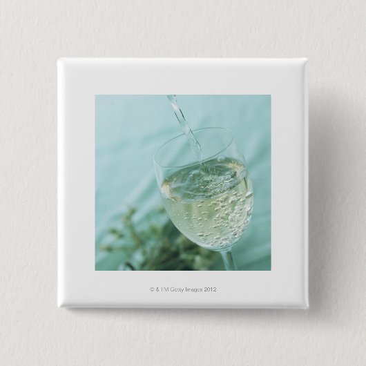 Weißwein Button (Vorderseite)