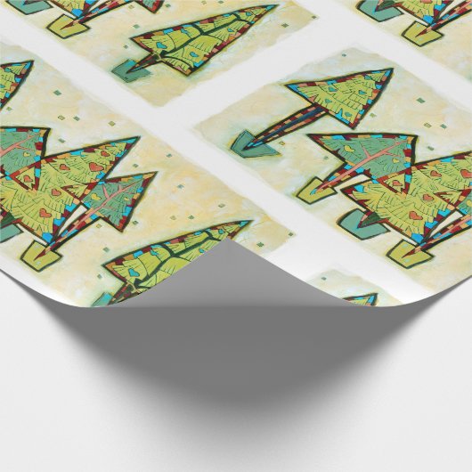 Weißwein Geschenkpapier (Ecke)