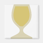 Weißwein Magnet (Vorne)