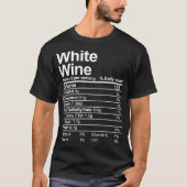 Weißwein T-Shirt (Vorderseite)