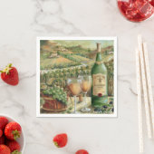 Weißweinliebhaber Serviette (Beispiel)