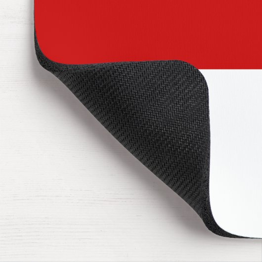 Weißweißweißer Weißwein Mousepad (Ecke)