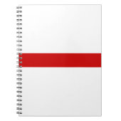 Weißweißweißer Weißwein Notizblock (Vorderseite)