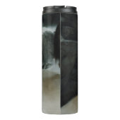 Weißwolf Thermosbecher (Rückseite)