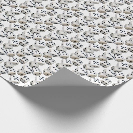 Weißwürfel Geschenkpapier (Ecke)